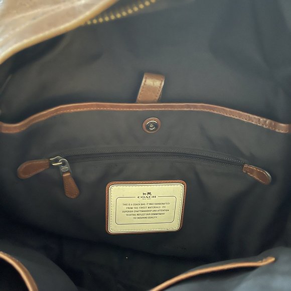 Coach Calf Leather Backpack for Men or Women main image 4